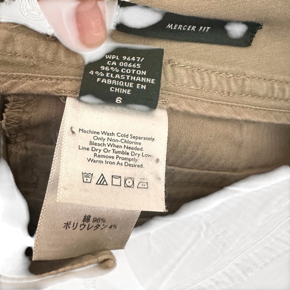 Eddie Bauer Mercer Fit Tan Khaki Pants Size 6 - Picture 6 of 9